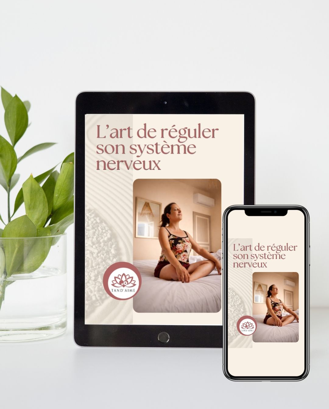 Guide numérique "L'art de réguler son système nerveux" - Tand'Aime, bien-être holistique pour femmes
